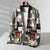 Dame Strikket Cardigan Abstrakt Design 3