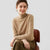 Dame Striktrøje Højhalset Sweater Fashion 4