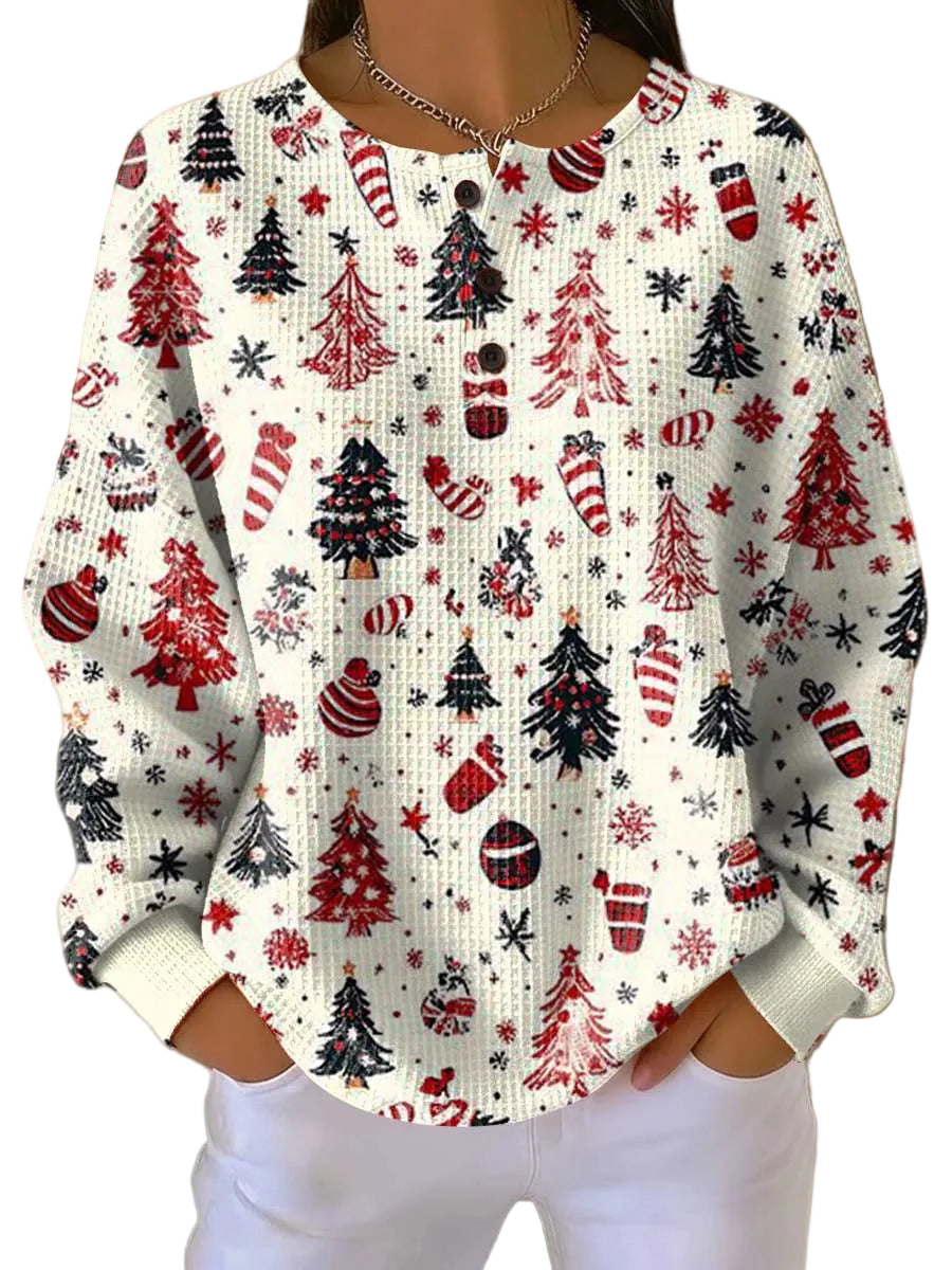 Dame Sweater Varm og Komfortabel 0