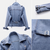 Damernes Denim Jakke Med Asymmetrisk Lynlås 3