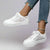 Dames Sneakers med Snørebånd og Åben Struktur 1