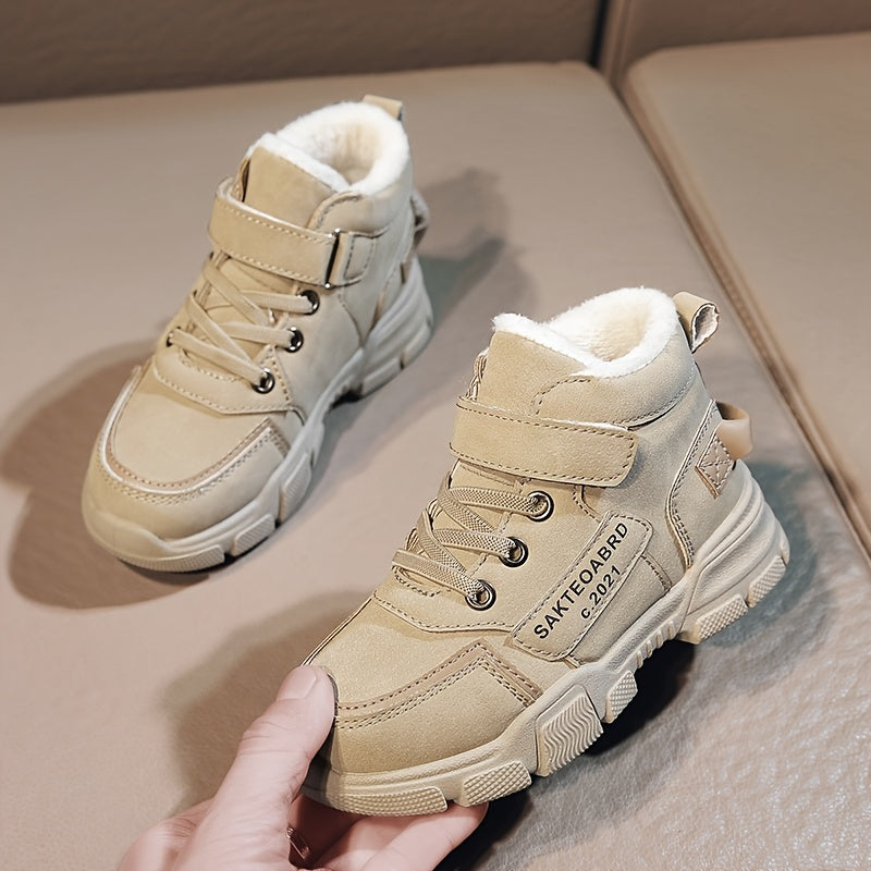Drengs Vinterstøvler Antislip Design Åndbare Materialer 8