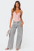 Kvinders Flared Jeans Blå Casual Stræk Denim-4