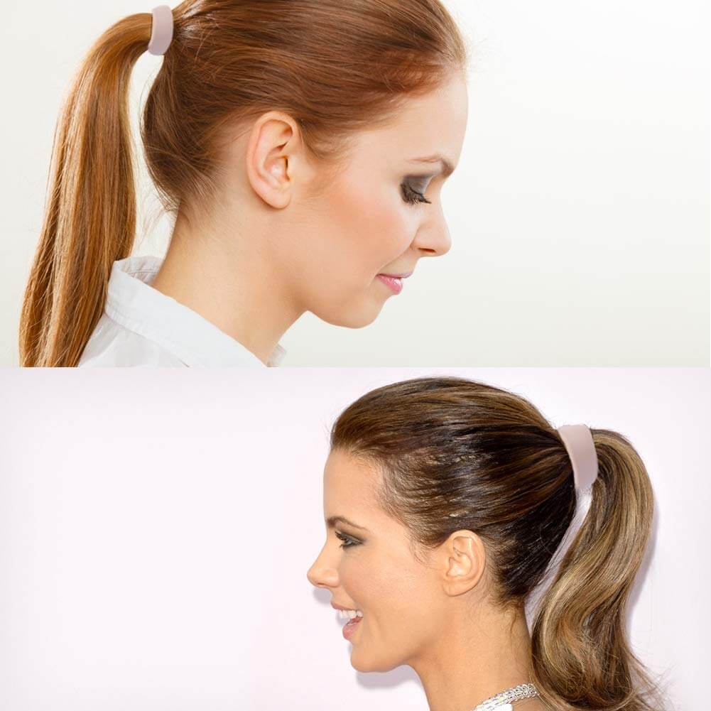 Elastisk silikone hestehale