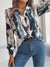 Kvinders T-shirt Marmor Design 100% Bomuld-4