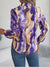 Kvinders T-shirt Marmor Design 100% Bomuld-6