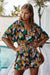 Kvinders Jumpsuit Blomsterprint Let Polyester-2