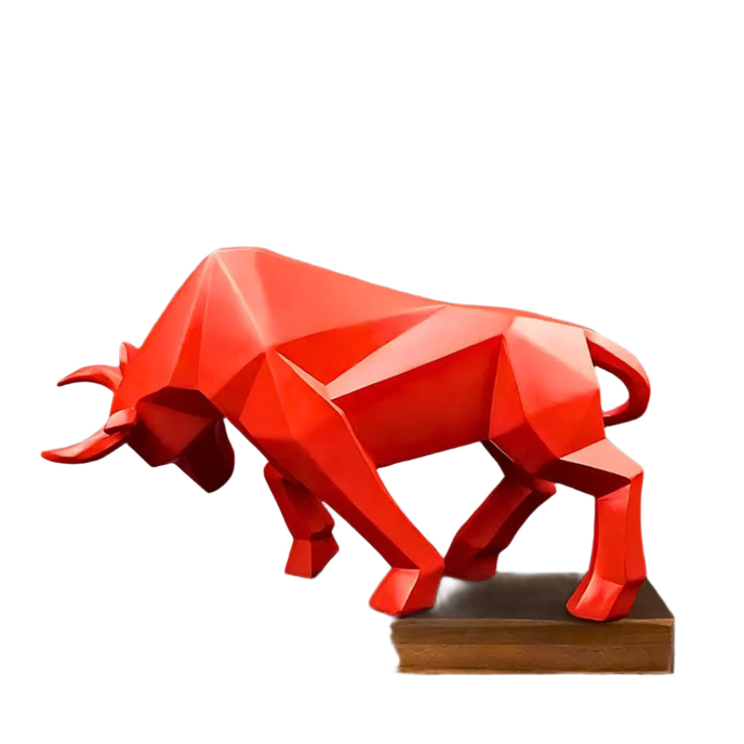 Geometrisk Skulptur Hjem Kontor Moderne Komposit 0