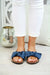Dame Sandaler Komfortabelt Design Åndbart Stof-5