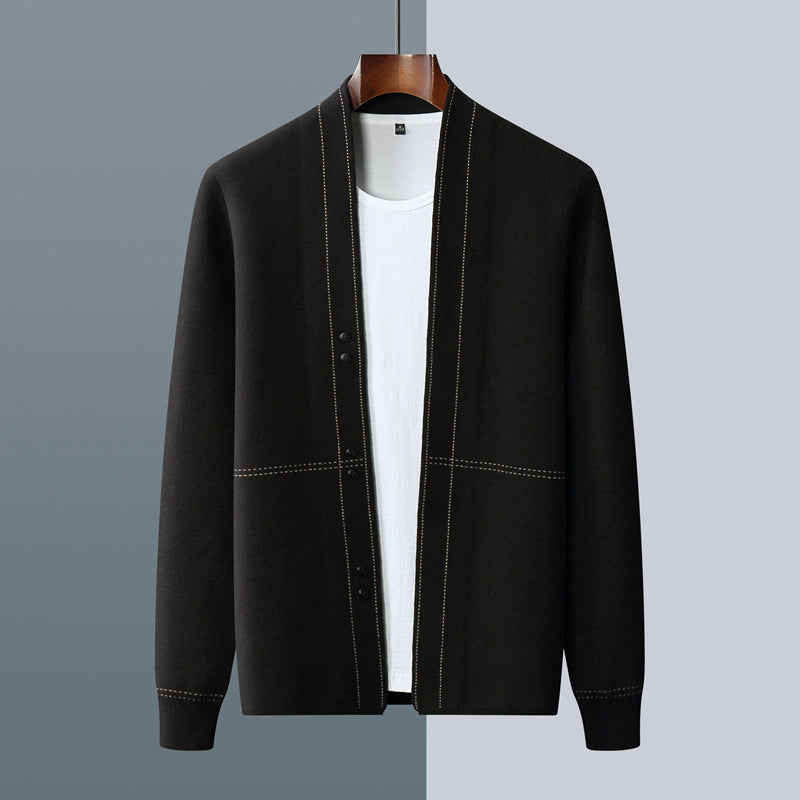 Herre Cardigan Klassisk Design 2
