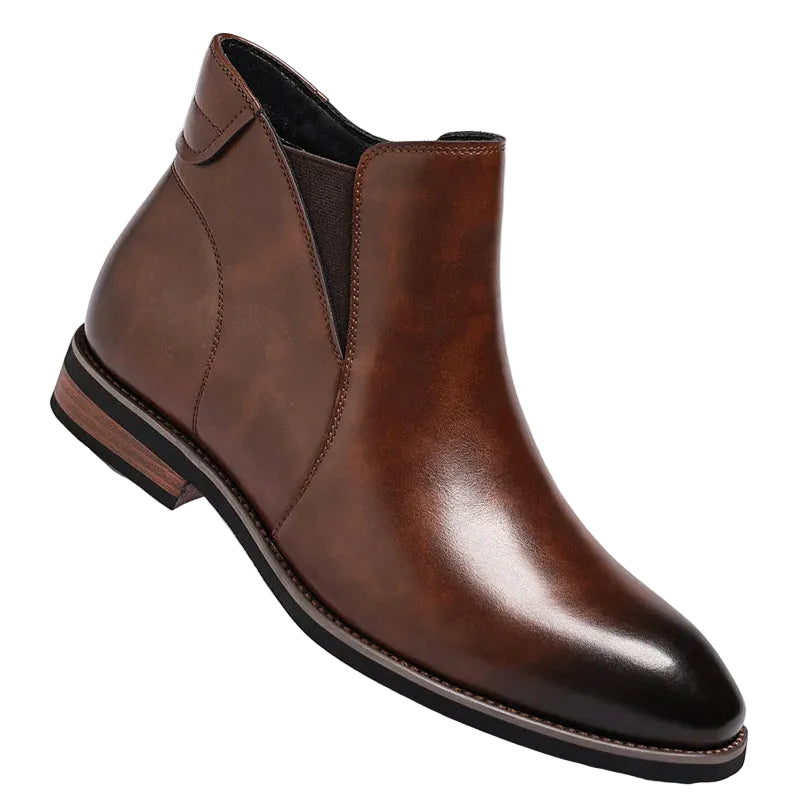 Herre Chelsea Støvler Klassisk Design med Slip-On Konstruktion 0