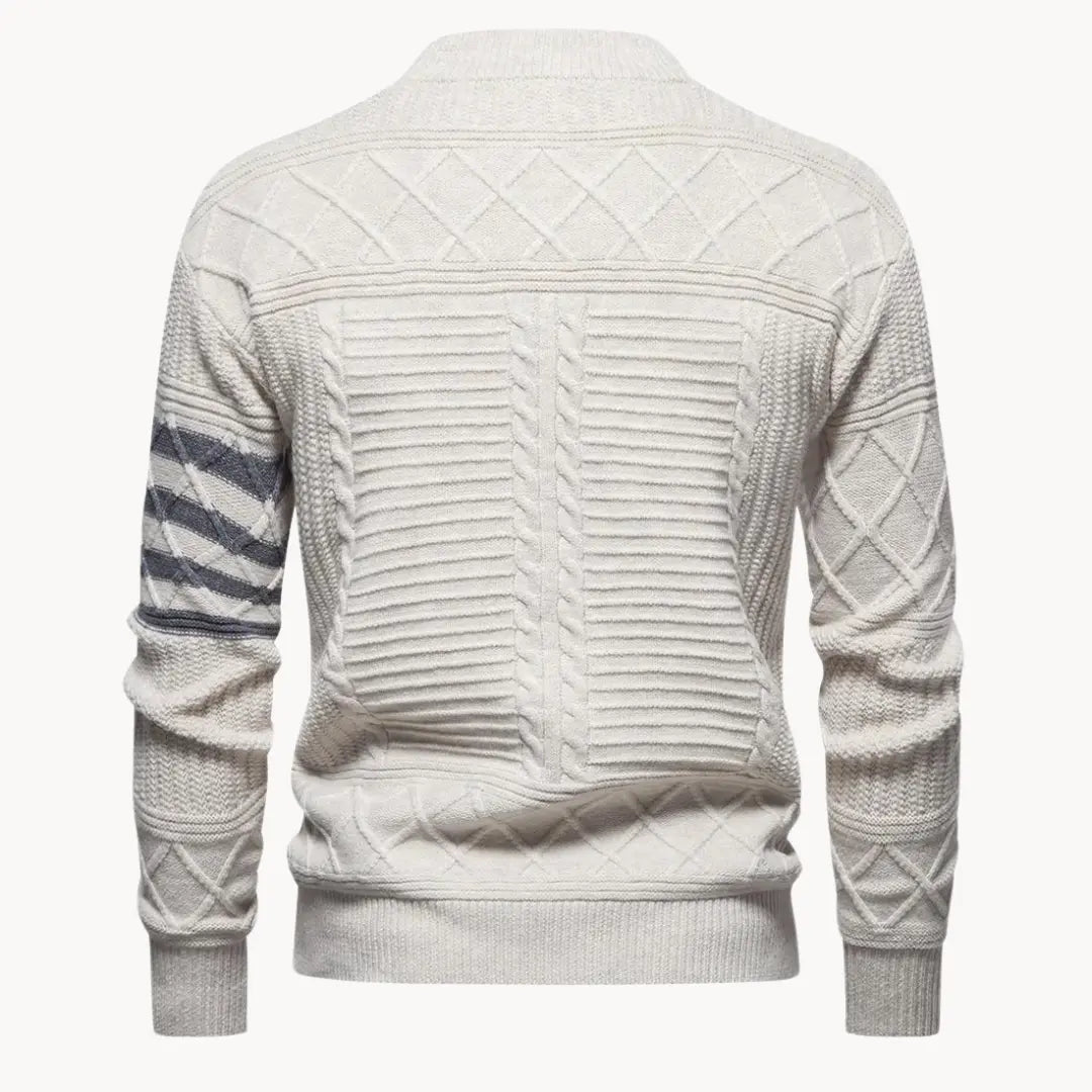 Herre Crewneck Sweater Casual 3