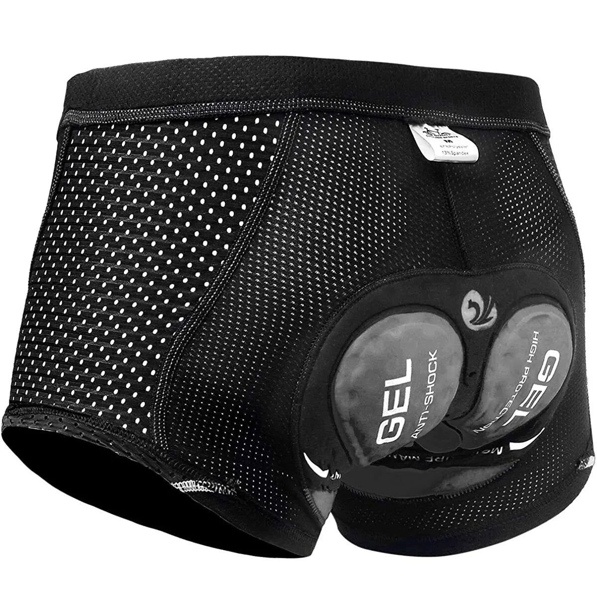 Herre Cykelshorts 5D Gel Polstring Letvægts Åndbart Materiale 3