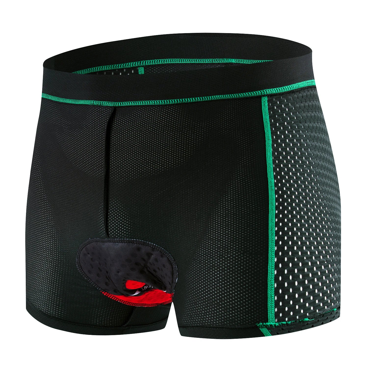 Herre Cykelshorts Åndbar Mesh Med 5D Polstring 1