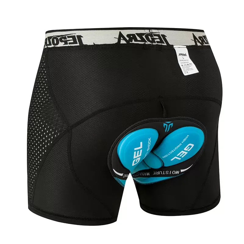 Herre Cykelshorts med 4D Gel Pude og Åndbar Design 7