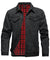Herre Denim Jakke Flannel Foring 1