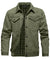 Herre Denim Jakke Flannel Foring 2