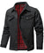 Herre Denim Jakke Flannel Foring 5