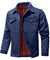 Herre Denim Jakke Flannel Foring 6