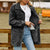 Herre Denim Jakke Klassisk Mid-Length Blødt Denim 2