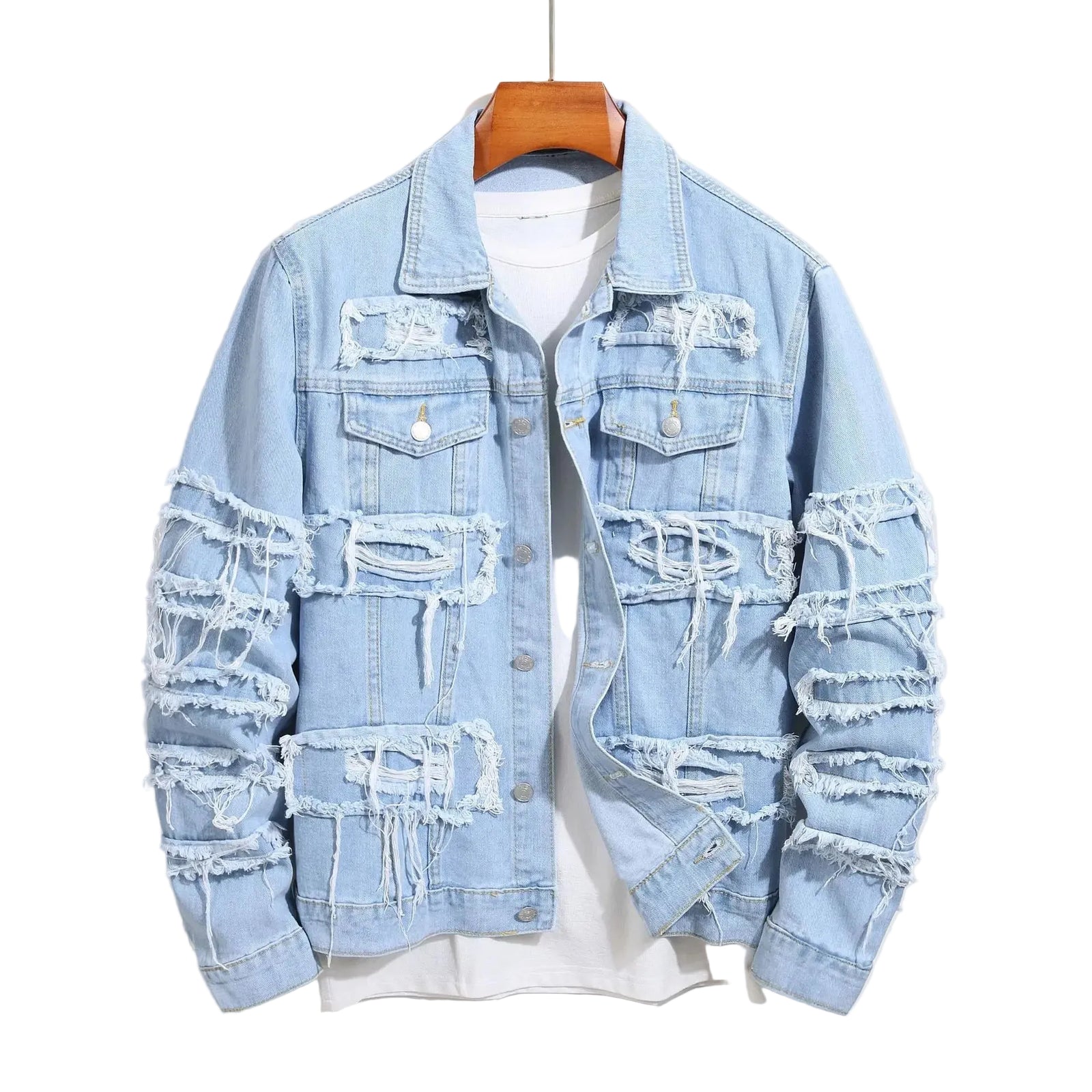 Herre Denimjakke Robust 0