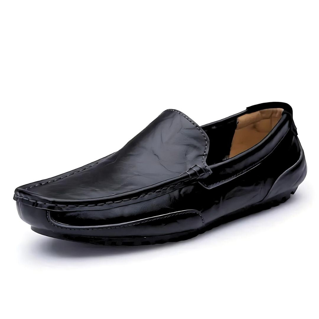 Herre Driving Loafers Læder Stil 6