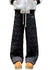 Herre Fleece Bukser med Lommer og Patchwork 2