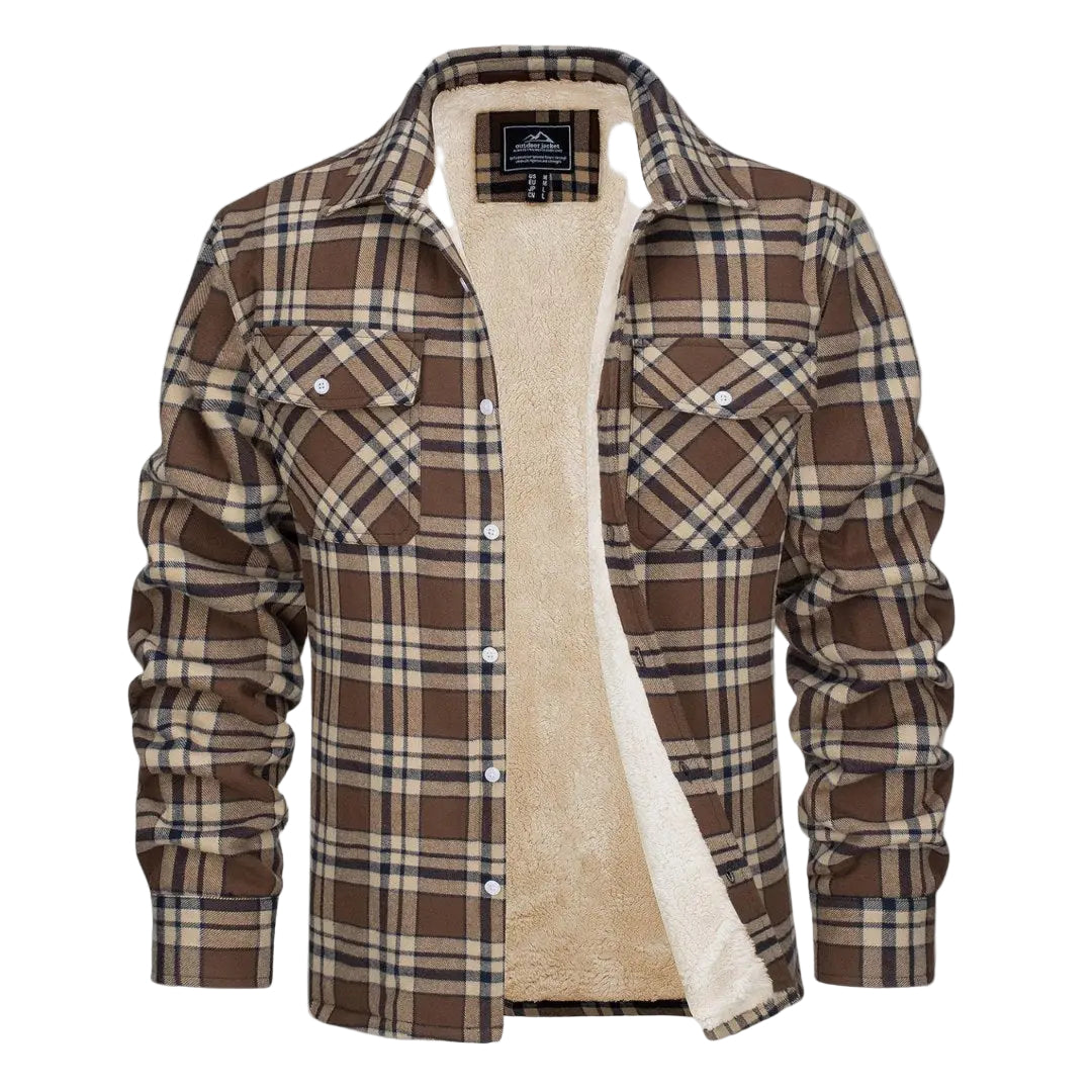 Herre Fleece Foret Jakke Varm 0