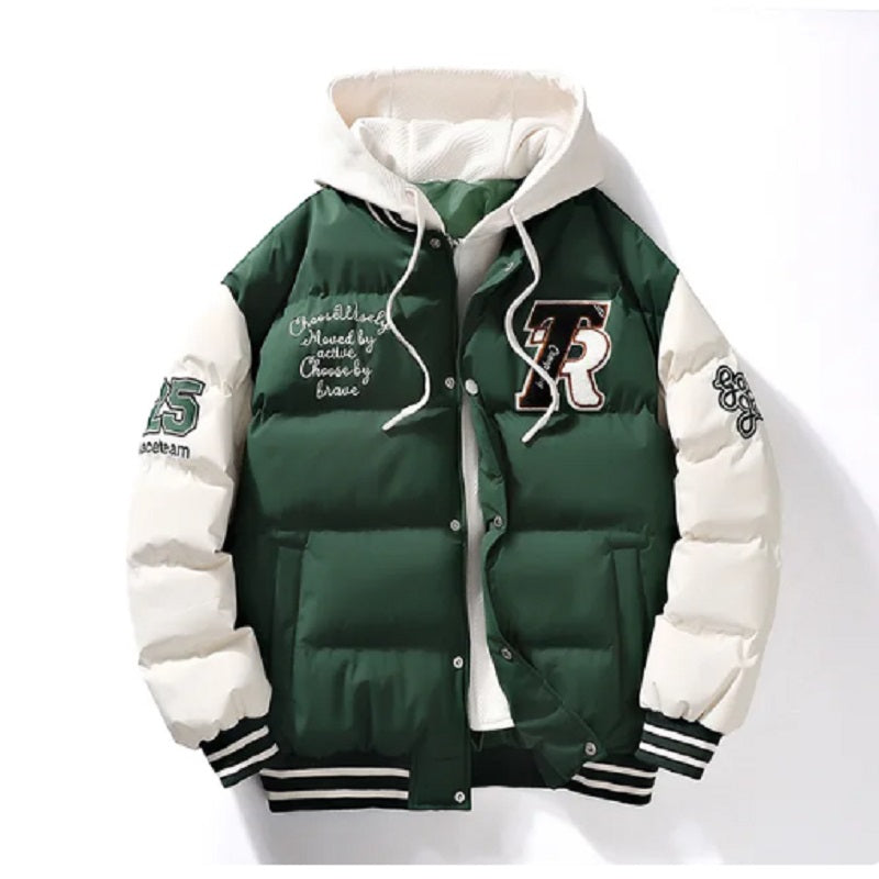 Herre Frakke Klassisk Uld Polyester 1