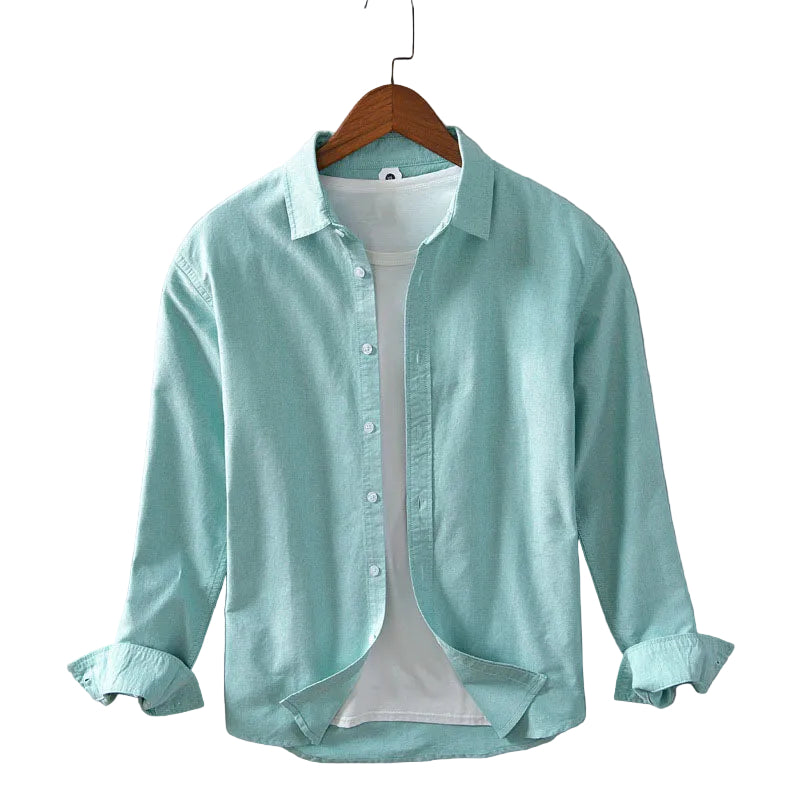 Herre Fritidsskjorte Button-Down 0