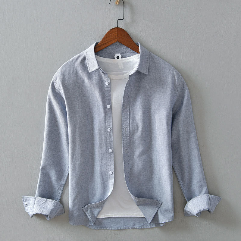 Herre Fritidsskjorte Button-Down 4