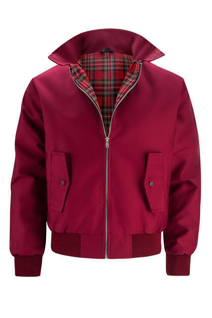 Herre Harrington-Jacke med Klassisk Design 8
