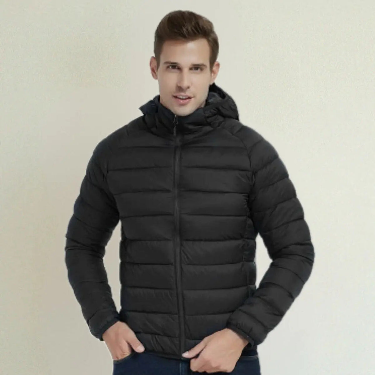 Herre Klassisk Jakke Sofistikeret Stil 3