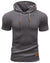 Herre Kortærmet Hoodie Moderne Design Polyester 2