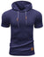 Herre Kortærmet Hoodie Moderne Design Polyester 4
