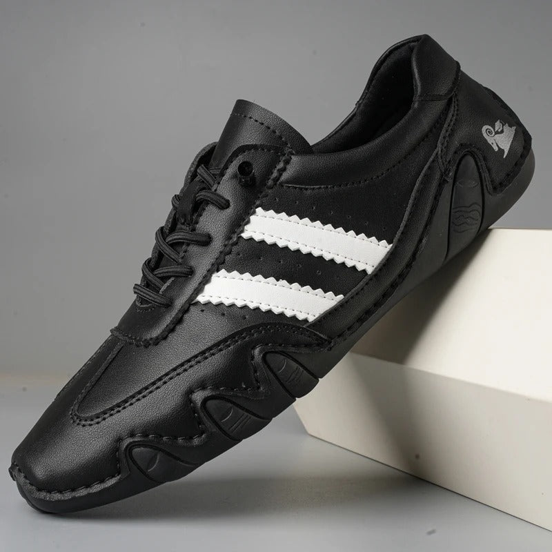 Herre Loafers Komfortabel Læder 3