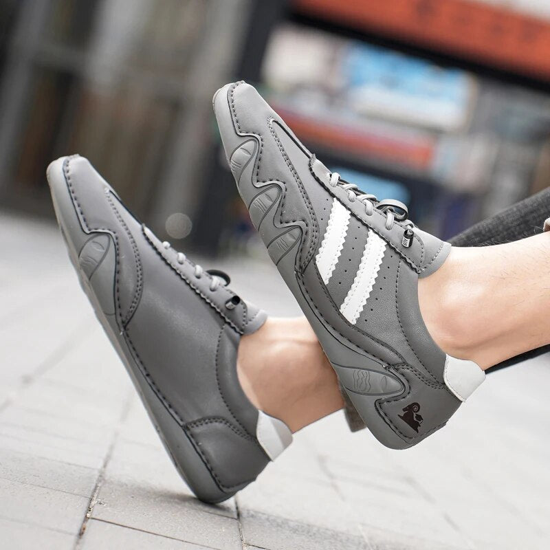 Herre Loafers Komfortabel Læder 6