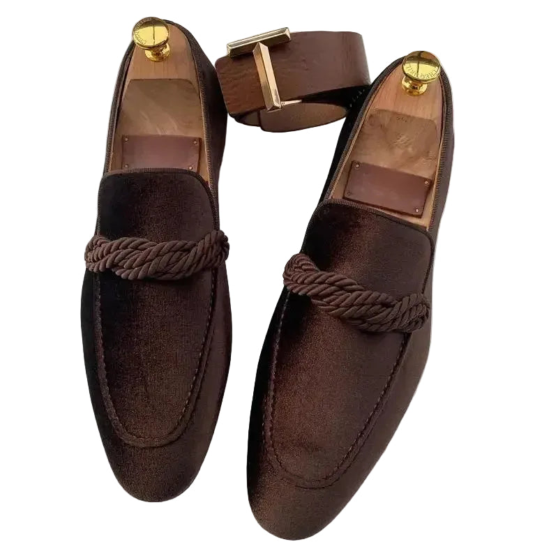 Herre Loafers i Fløjl Stil 0