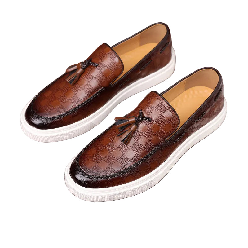 Herre Loafers med Præget Design 0