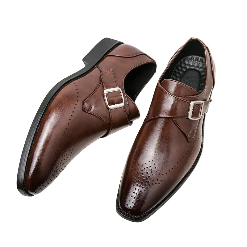 Herre Monk Strap Dress Sko Klassisk Design 0