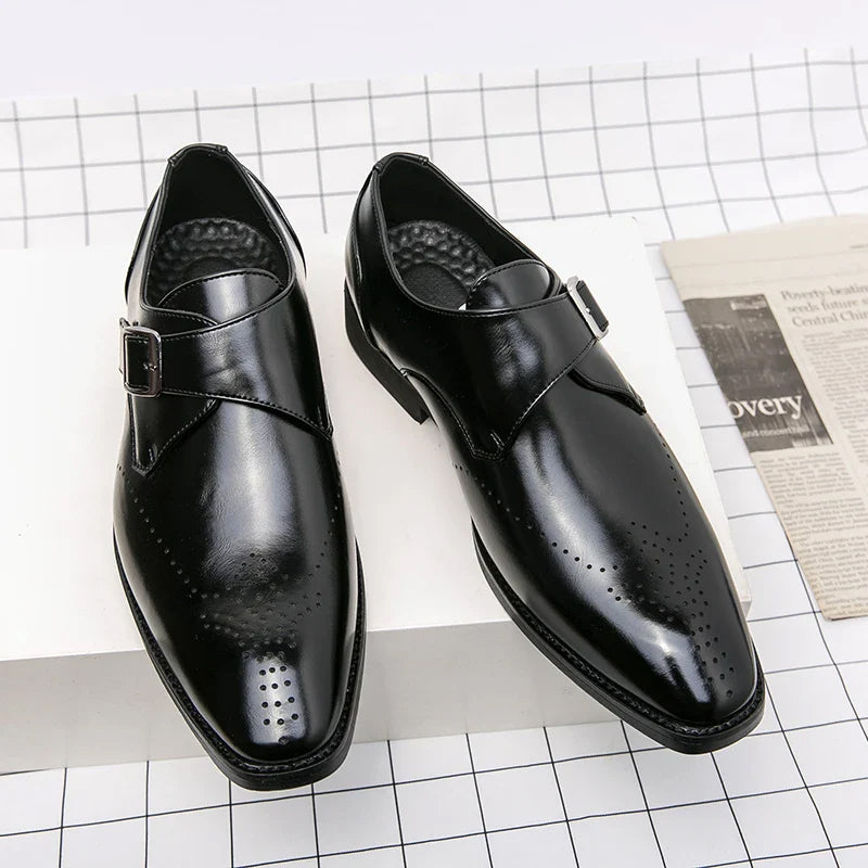 Herre Monk Strap Dress Sko Klassisk Design 3