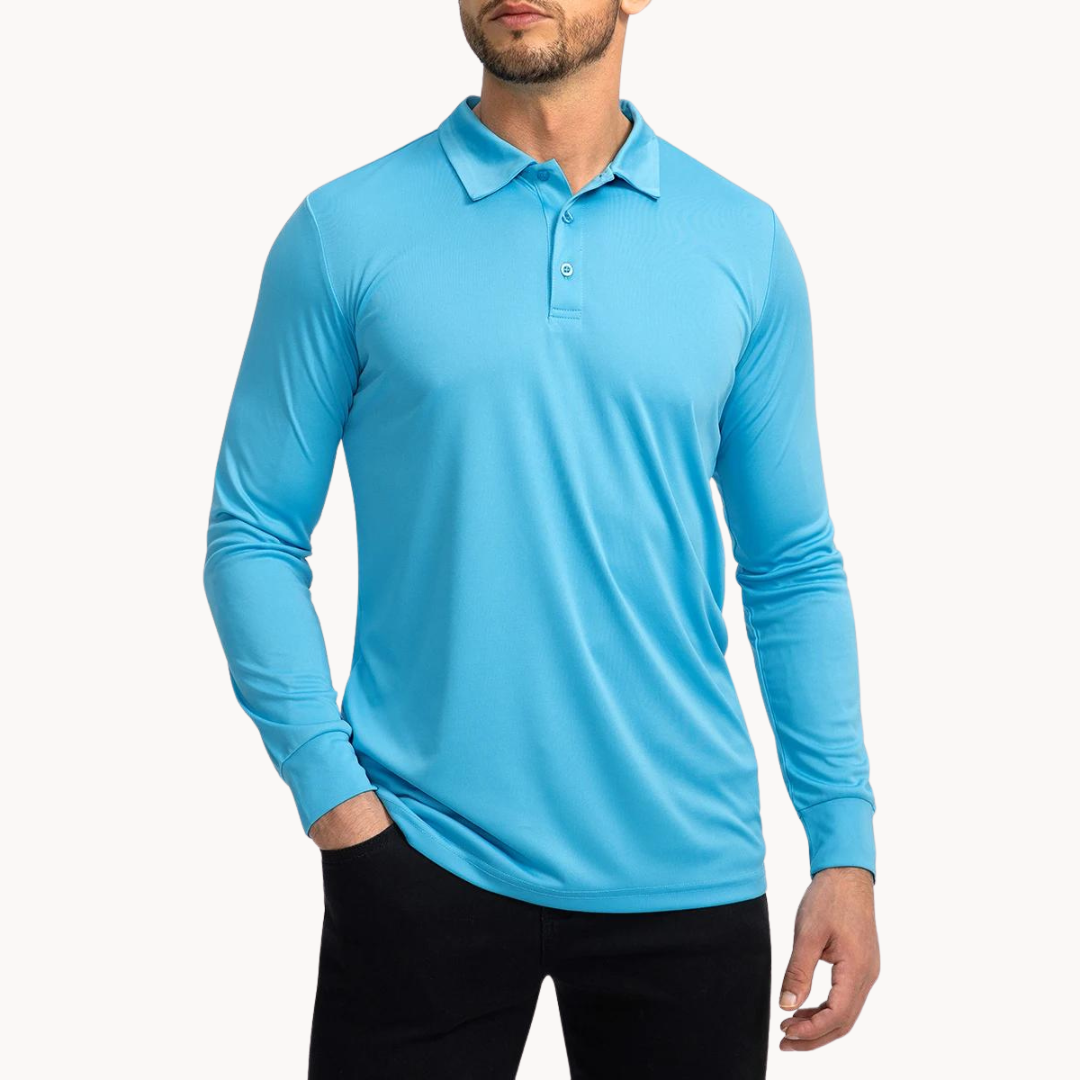 Herre Performance Polo Shirt Klassisk 3