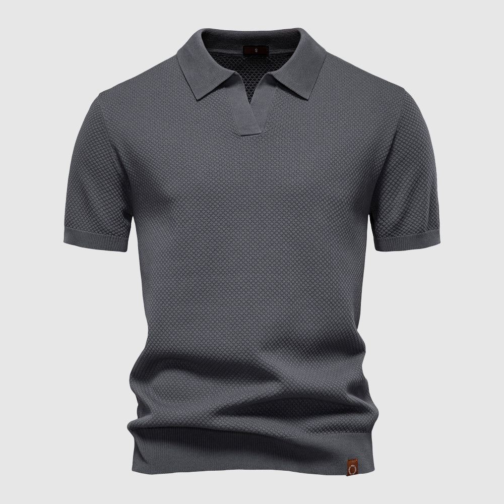 Herre Poloshirt Klassisk Stil 2