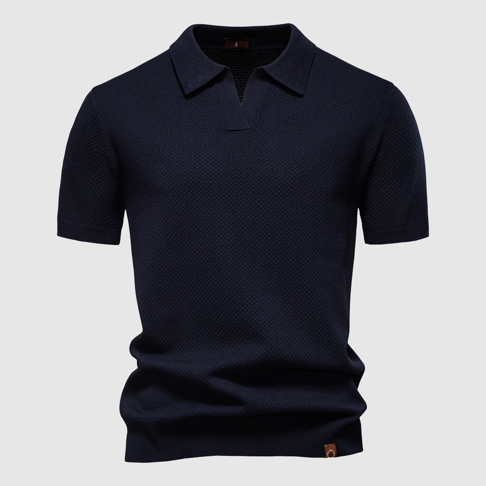 Herre Poloshirt Klassisk Stil 3