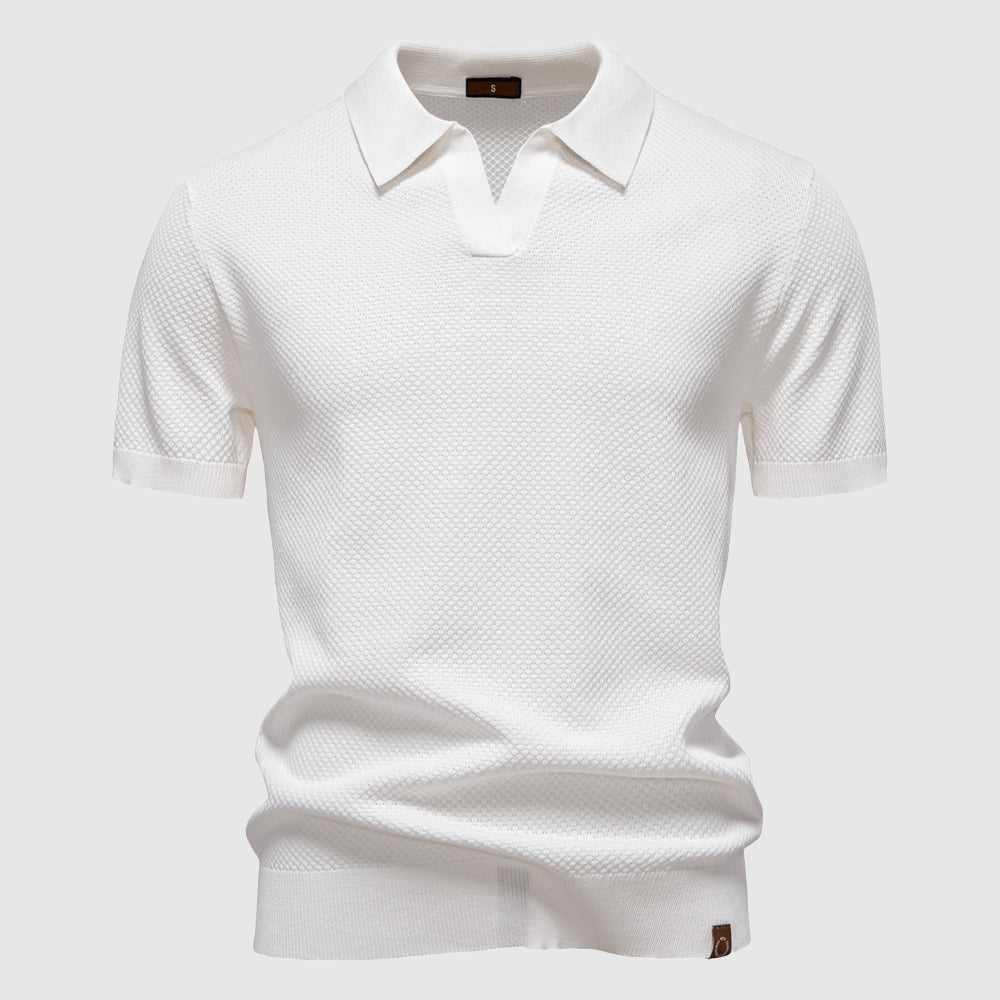 Herre Poloshirt Klassisk Stil 4