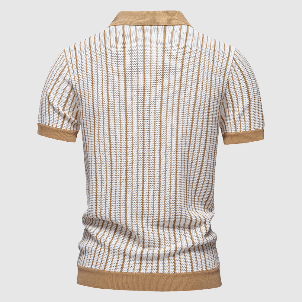 Herre Poloshirt med Klassisk Stil 2