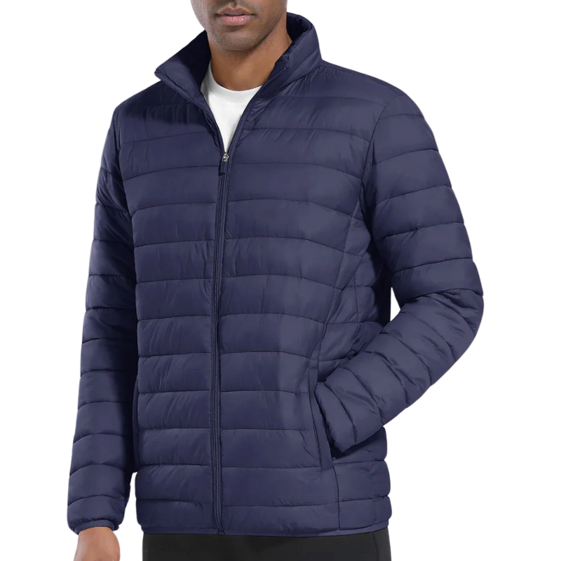 Herre Puffer Jakke Moderne Design 0