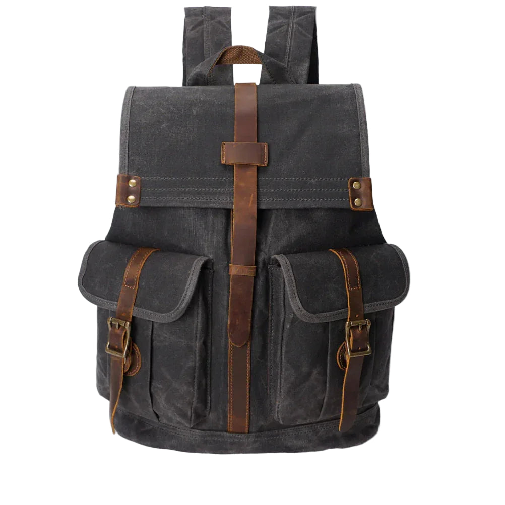 Herre Rygsæk til Bærbar Computer Vintage Stil 0