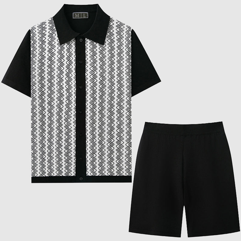 Herre Sæt Afslappet Stil 1