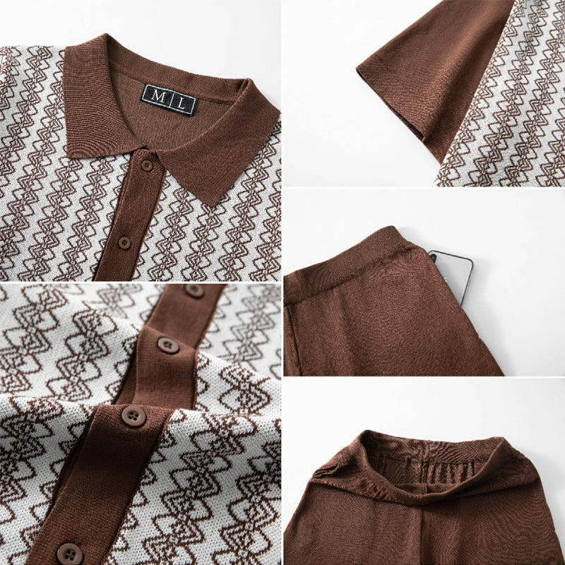 Herre Sæt Afslappet Stil 5